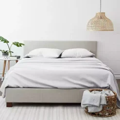 Kirklands Home Chambray 4-pc. California King Sheet Set White New