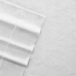Kirklands Home Chambray 4-pc. Full Bed Sheet Set White Sale