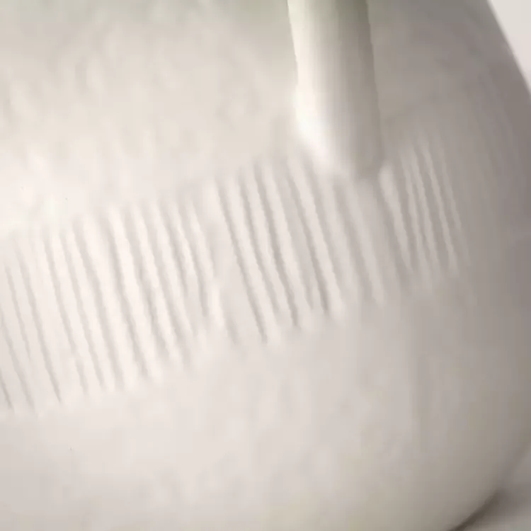 Vases>Kirklands Home Chiffon Stone Pitcher Vase White