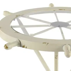 Kirklands Home White Coastal Ship Accent Table Best