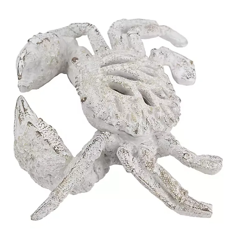 Statues & Figurines>Kirklands Home Coral Crab Figurine White