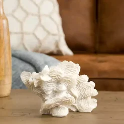 Statues & Figurines>Kirklands Home Coral Fan Statue White