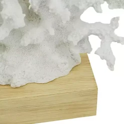 Statues & Figurines>Kirklands Home Coral Statue on Base, 11 in. White