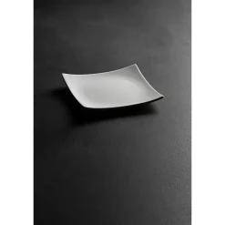 Kirklands Home Coupe Square Appetizer Plates, Set of 6 White Best