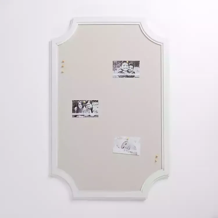 Kirklands Home White Curved Frame Pinboard Hot