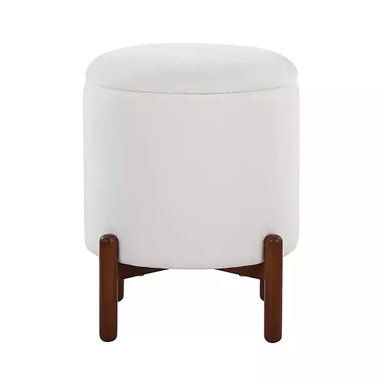 Kirklands Home Daniella Storage Ottoman White Best