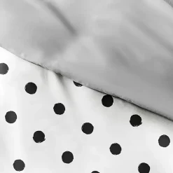 Kirklands Home White Dotted Reversible 2-pc. Twin Duvet Cover Set Online