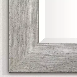 Kirklands Home White Driftwood Framed Leaner Mirror Clearance