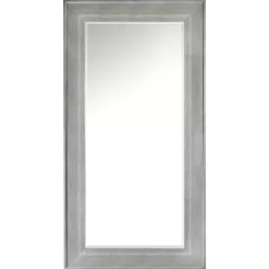 Kirklands Home White Driftwood Framed Leaner Mirror Clearance