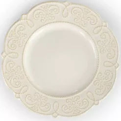 Kirklands Home Embossed Scalloped 16-pc. Dinnerware Set White Sale