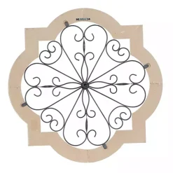 Kirklands Home Farmhouse Abstract Wall Plaque White Best