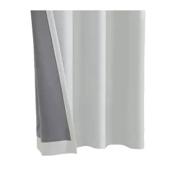 Kirklands Home Faux Suede Blackout Curtain Panel, 95 in. White Outlet