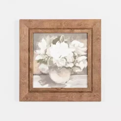 Kirklands Home Floral in Vase Framed Art Print White Discount