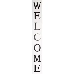 Kirklands Home Foldable Welcome Porch Board White Online