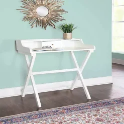 Kirklands Home Folding Caty Desk White Discount