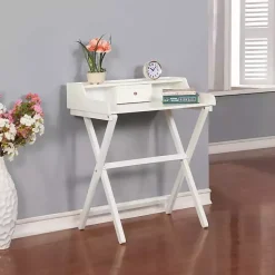 Kirklands Home Folding Caty Desk White Discount