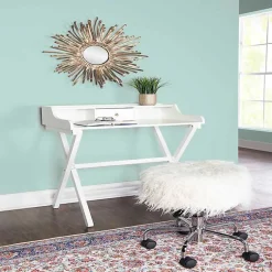 Kirklands Home Folding Caty Desk White Discount