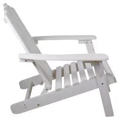 Kirklands Home Folding Wooden Adirondack Chair White Outlet