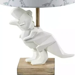 Kirklands Home Geo Dinosaur Table Lamp White Online