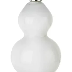 Kirklands Home Glass Covey Table Lamps, Set of 2 White