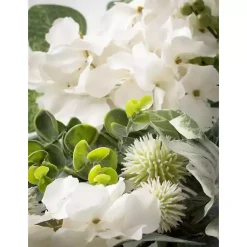 Arrangements & Greenery>Kirklands Home White Hydrangea Garland