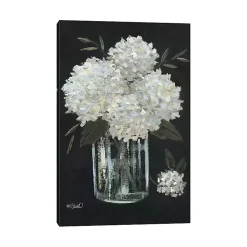Kirklands Home White Hydrangeas Canvas Art Print Best