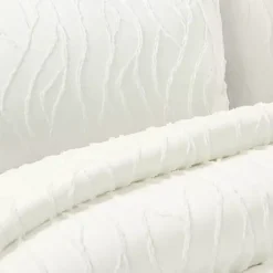 Kirklands Home Jacquard Wave 3-pc. King Comforter Set White Best