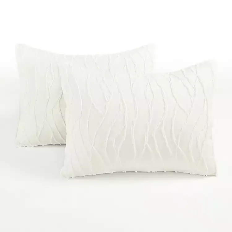 Kirklands Home Jacquard Wave 3-pc. King Comforter Set White Best