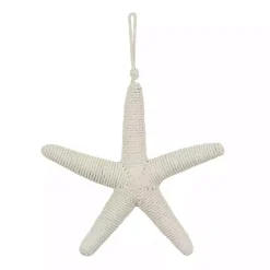 Kirklands Home Jute Starfish Wall Plaque White Discount