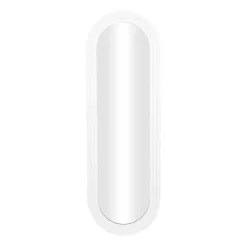 Kirklands Home White Layered Frame Oblong Wall Mirror Discount
