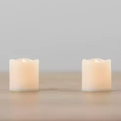 Flameless Candles>Kirklands Home LED Votive Candles, Set of 2 White