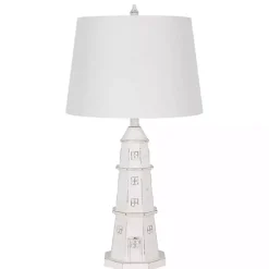 Kirklands Home Lighthouse Table Lamp White Sale