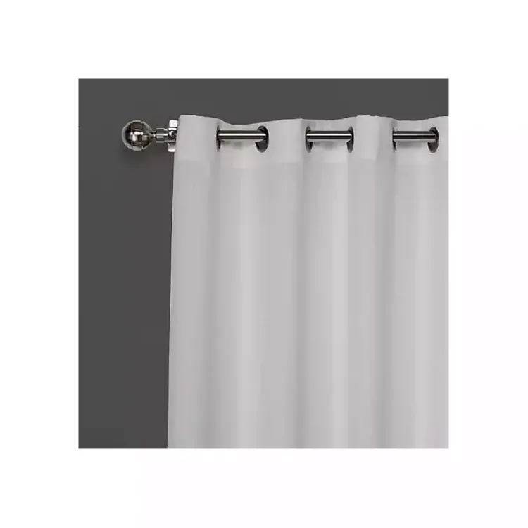 Kirklands Home Lila Curtain Panel Set, 84 in. White Discount