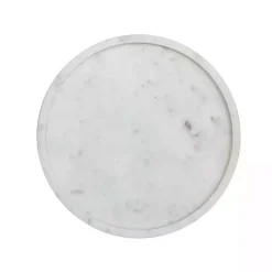 Kirklands Home Marble & Gold Cocktail Table White Sale