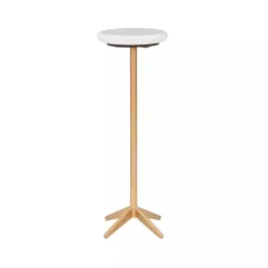 Kirklands Home Marble and Gold Base Cocktail Table White Clearance
