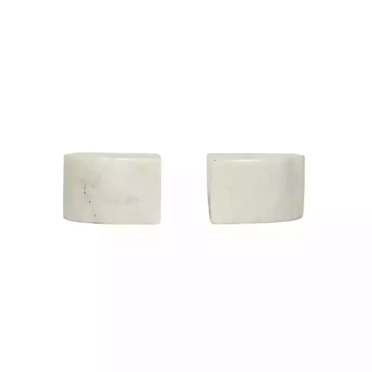 Decorative Accents>Kirklands Home Marble Arch Bookends, Set of 2 White