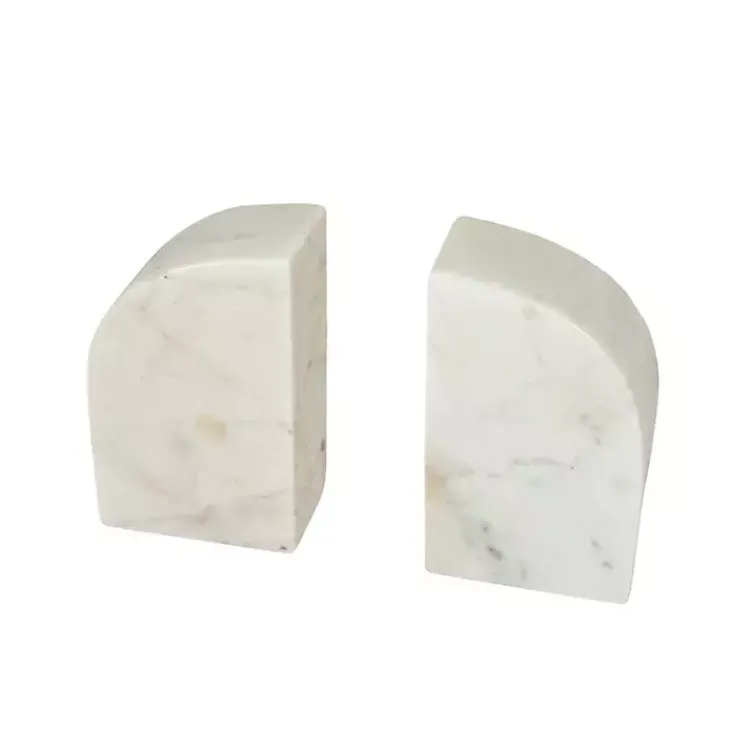 Decorative Accents>Kirklands Home Marble Arch Bookends, Set of 2 White