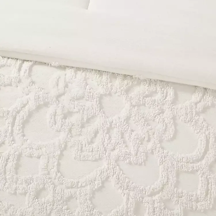 Kirklands Home Medallion Full/Queen 3-pc. Comforter Set White Sale