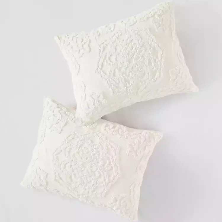 Kirklands Home Medallion Full/Queen 3-pc. Comforter Set White Sale