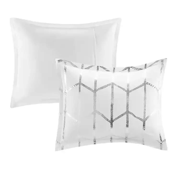Kirklands Home White Metallic 5-pc. Full/Queen Comforter Set Best
