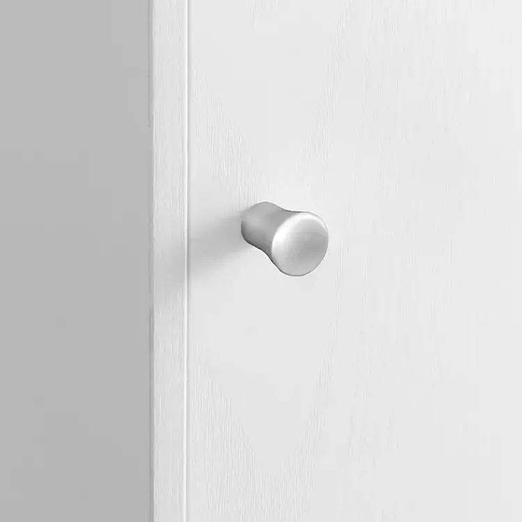 Kirklands Home Mid-Century Modern Cubby Cabinet White Clearance