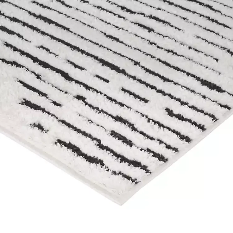 Kirklands Home White Moroccan Accent Rug, 2x3
