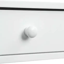 Kirklands Home Octagon 2-Shelf Console Table White Hot