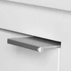 Kirklands Home Open Shelf Cabinet White Hot