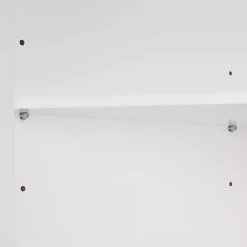 Kirklands Home Open Shelf Corner Cabinet White Best