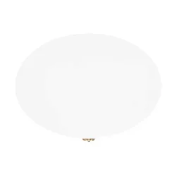 Kirklands Home Oval Decklyn Accent Table White Best