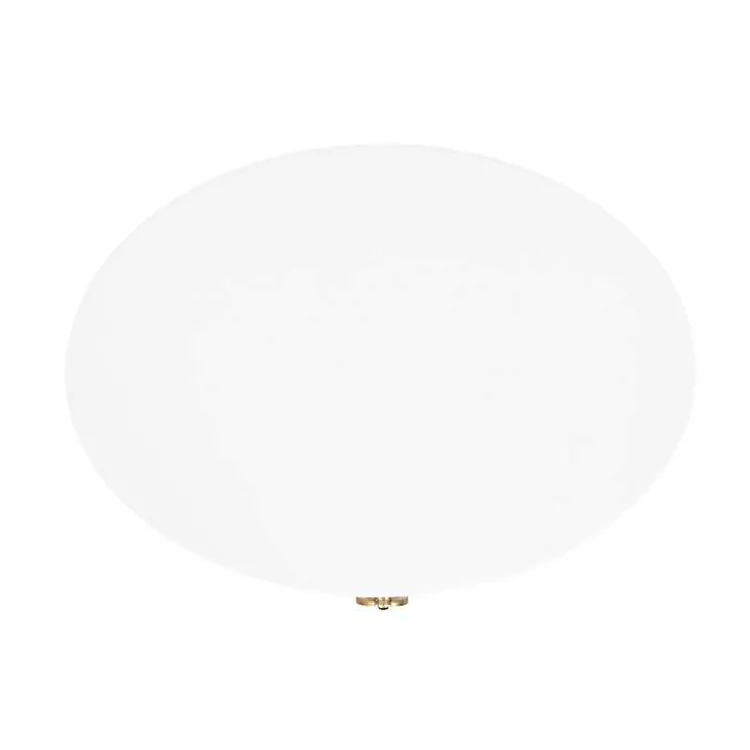 Kirklands Home Oval Decklyn Accent Table White Best