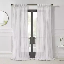 Kirklands Home Paloma Curtain Panel, 84 in. White Discount