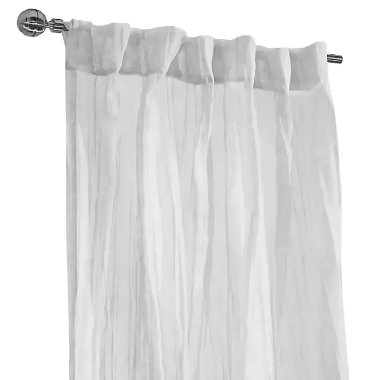 Kirklands Home Paloma Curtain Panel, 84 in. White Discount