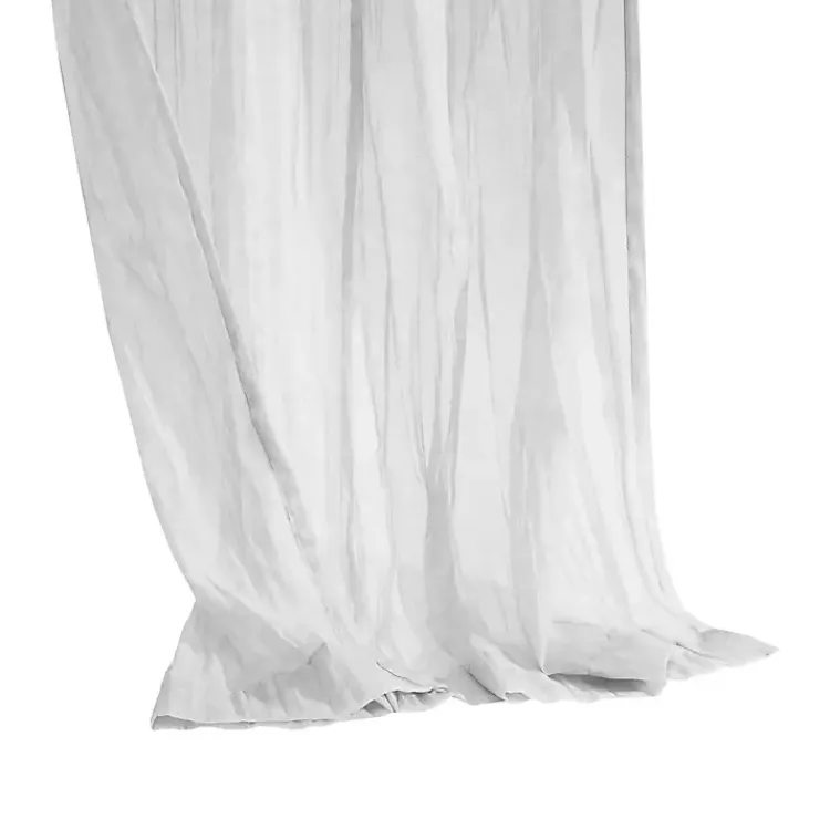 Kirklands Home Paloma Curtain Panel, 84 in. White Discount